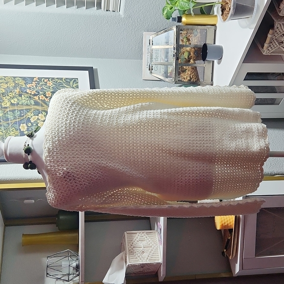 Westport white crochet sweater - Picture 2 of 8